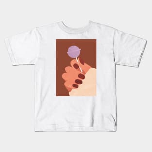 Lollipop and Nails Kids T-Shirt